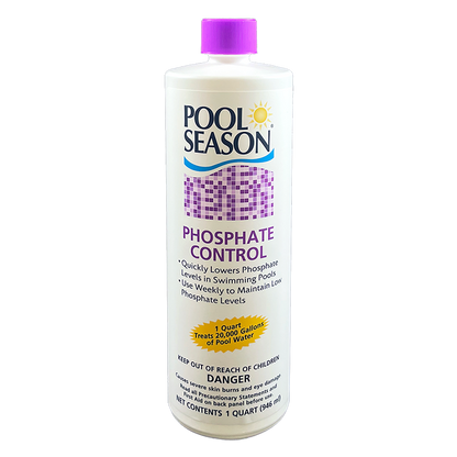Pool Season® 47246150 1 qt Bottle Phosphate Control