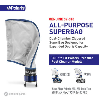 Polaris 39-310 5-liter Filter Bag Fits 280 - 3900 Cleaners - view 4