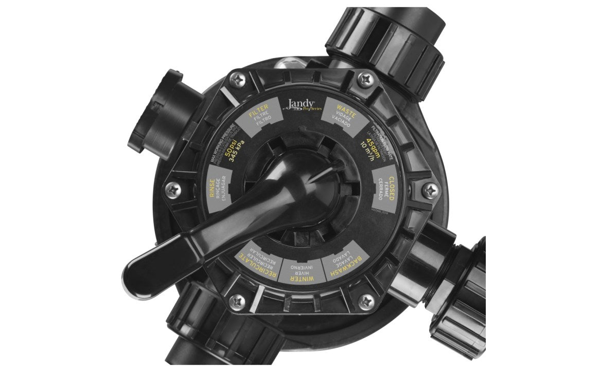 ZODIAC POOL SYSTEMS LLC MULTIPORT VALVE W/ CLAMP SFTM22-1.5 COMPLETE | R0744600